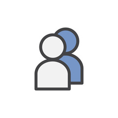 Illustration of user avatar icon