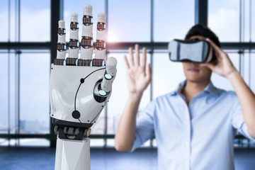 man control robot