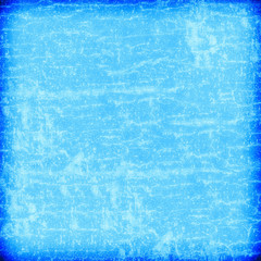 Blue grunge background. The texture of the old surface. Abstract pattern of cracks, scuffs, dust