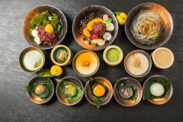 和スイーツ　traditional Japanese Sweet taste desert