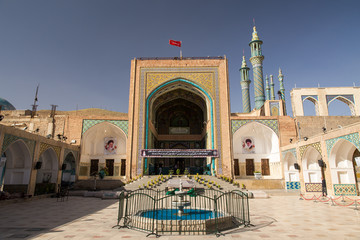 Fototapeta premium Mosque in Mashhad Ardehal, Isfahan, Iran