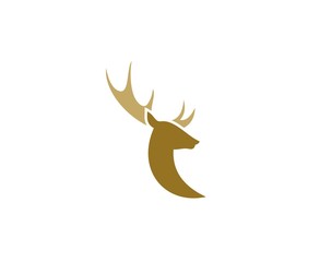 Obraz na płótnie Canvas Deer logo