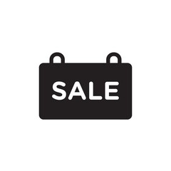 sale logo, sale banner filled vector icon. Modern simple isolated sign. Pixel perfect vector  illustration for logo, website, mobile app and other designs