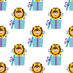 kids in animal costume wallpaper