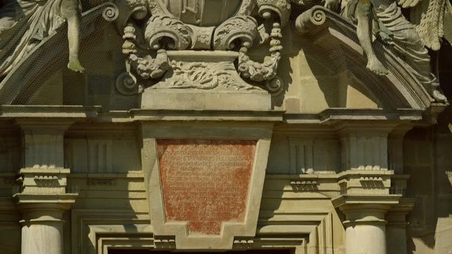 The Cathedral of St. Salvator in Fulda (Cathedral of Fulda) is the cathedral church of the Diocese of Fulda and the Holy Sepulcher of St. Boniface, Sep. 2017, Fulda, Germany