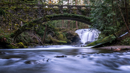 Whatcom Falls, Bellingham, Washington, USA.