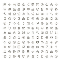 Web flat icon