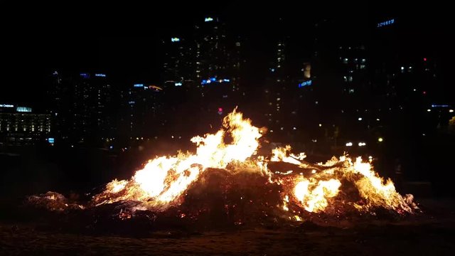 The Great Full Moon House at Haeundae Beach when Mar-03-2018