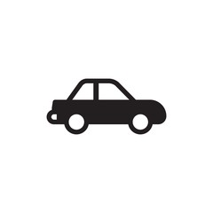 sedan car filled vector icon. Modern simple isolated sign. Pixel perfect vector  illustration for logo, website, mobile app and other designs