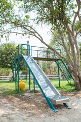 children's playground on the open air