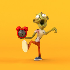 Fun zombie - 3D Illustration