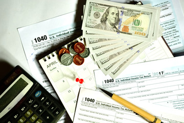 Tax day for 2017. Returns is April 17, 2018