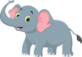 cute elephant cartoon