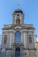 Blue sky over the Orthodox Church