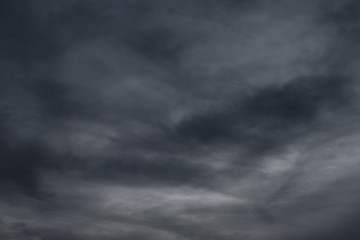 beautiful sunset cloudy sky