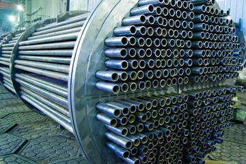 Pipe bundle, tube grid 