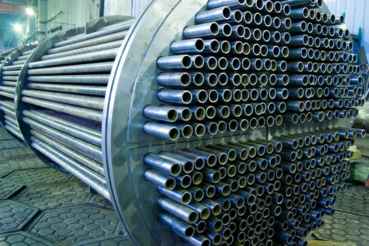 Pipe bundle, tube grid 