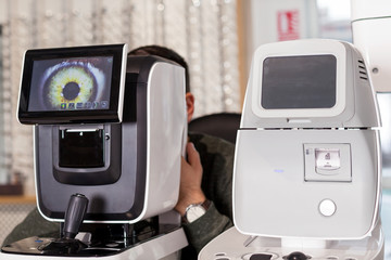 Optometric exam