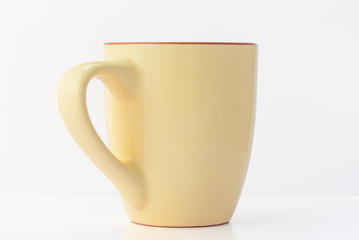 Mug on white background
