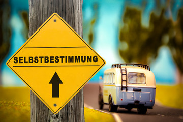 Schild 307 - Selbstbestimmung