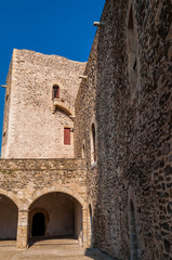 Fototapeta na wymiar Château Royal de Collioure, côte vermeille, France.