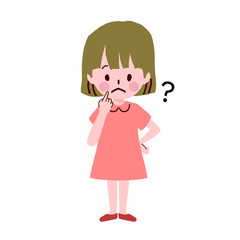 女の子　ジェスチャー