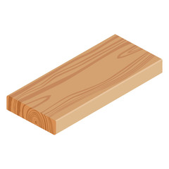 Wooden timber plank