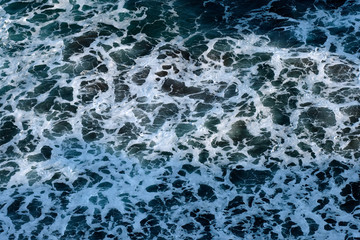 波打ち際の波模様