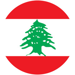 Lebanon flag vector