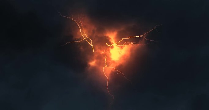 lightning  cloud