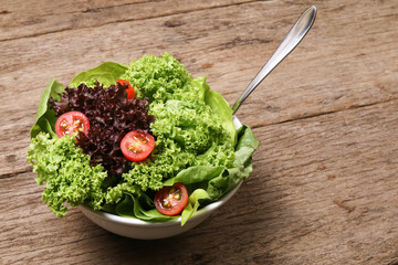 Bowl of fresh salad