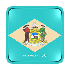 Delaware flag icon