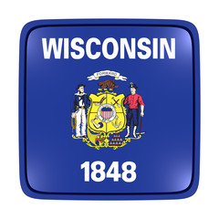 Wisconsin flag icon