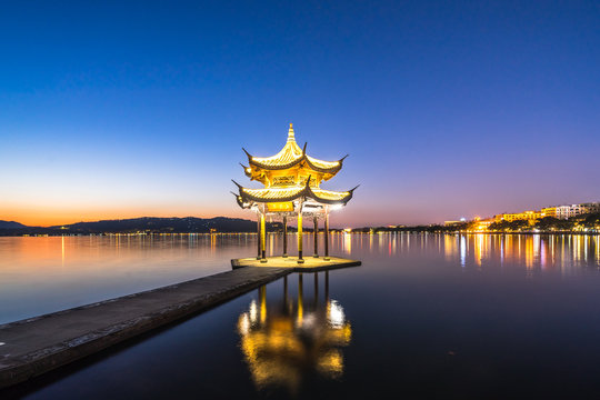 Jixian Pavilion In Hangzhou China