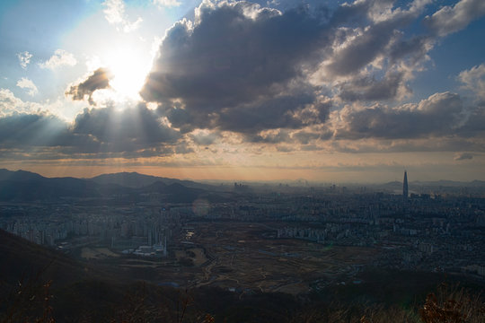 Landscape At  Namhansanseong Fortress