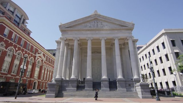 The Historic City Hall Of New Orleans