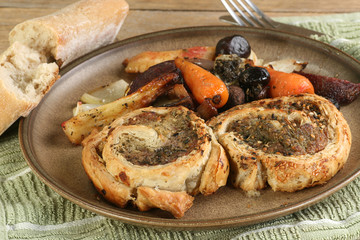 pork and apple roll
