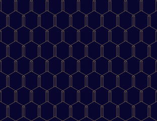 Vector seamless geometric pattern. Classic Chinese ancient fully editable ornament