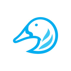 Obraz premium Duck meat sign