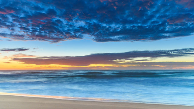 Sunrise Seascape from the Beach