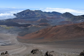 Cratère de volcan