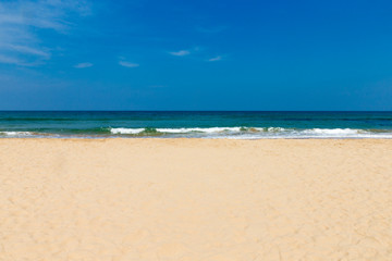 beach and tropical sea