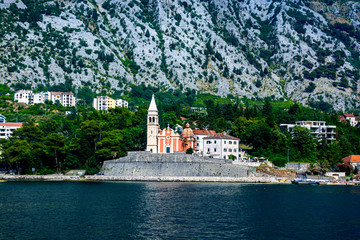 The Church of St. Matthew (1670) with the bell tower and the Church of the Merciful Virgin (15th...