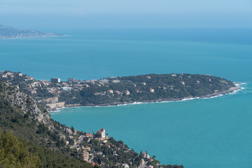 Fototapeta na wymiar Roquebrune Cap Martin, French Riviera