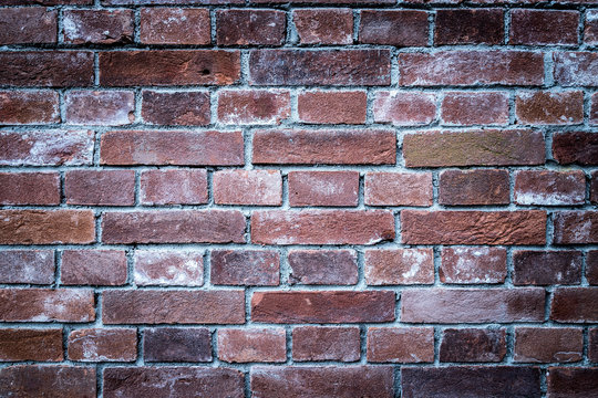 Rote Ziegelwand, Hintergrundgrafik, Konzept