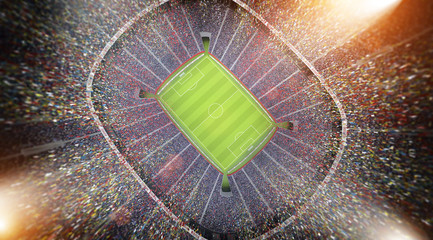 The stadium, top view