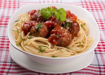Spaghetti with Meatballs