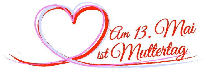 Am 13. Mai ist Muttertag