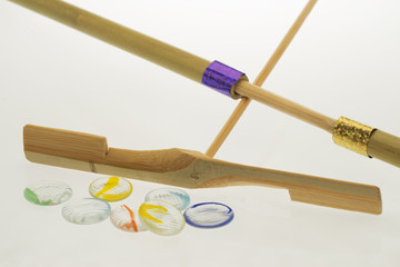 竹製手作り玩具