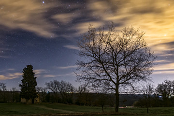Fototapeta premium Noche en la ermita
